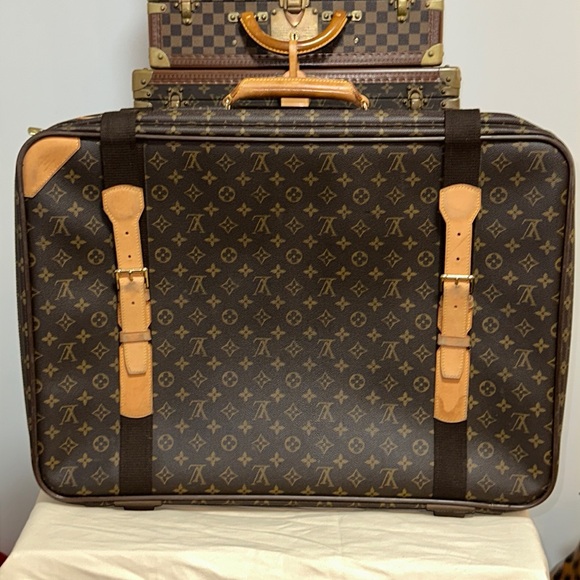 Louis Vuitton monogram satellite 65 travel bag suitcase weekender soft trunk - Picture 16 of 16